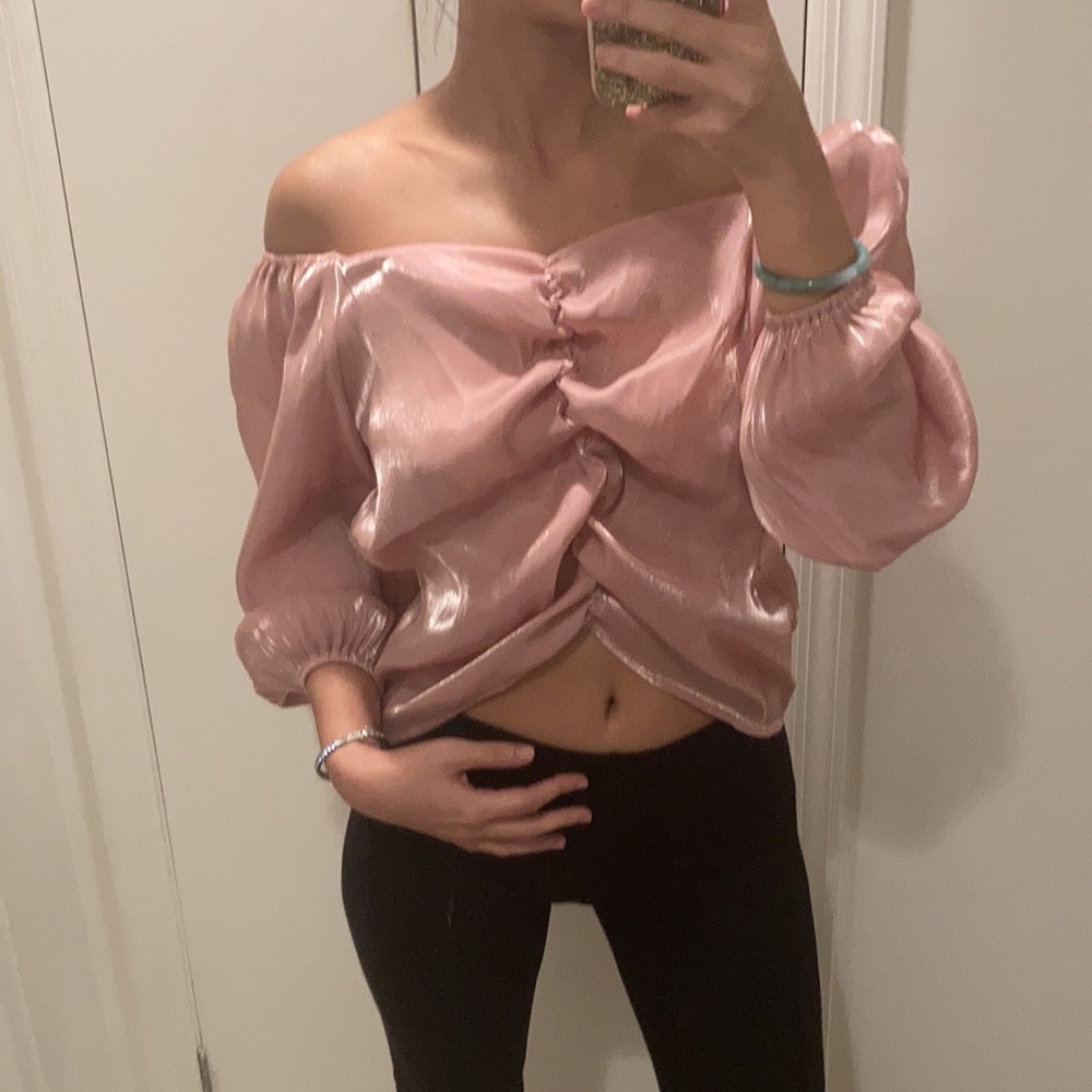 Pink Top Korean Style